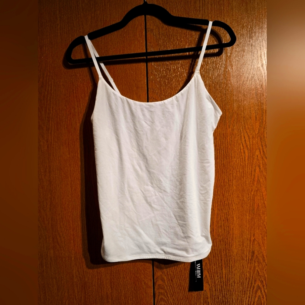 White tank top
